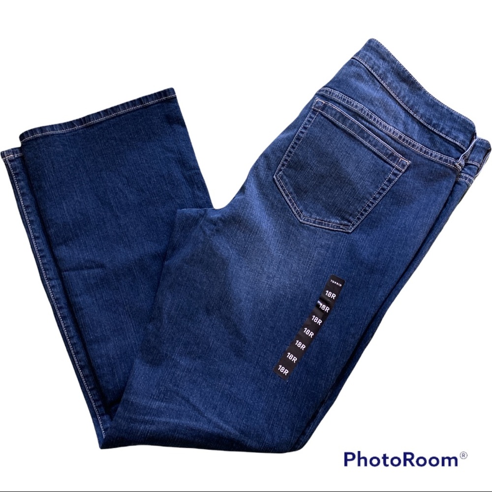 Torrid Boot Cut size 18r Denim Jeans NWT